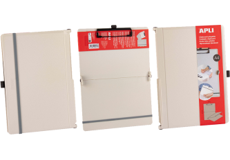 Porte-blocs pliable a4 blanc