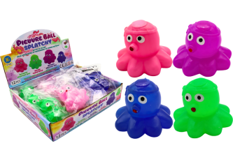 B.12 pieuvres SPLASH 4 couleurs