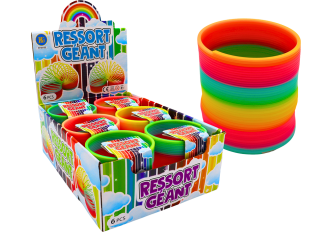 B.6 ressorts arc en ciel géants