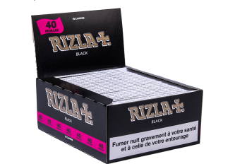 B.50 CAHIERS RIZLA BLACK SLIM