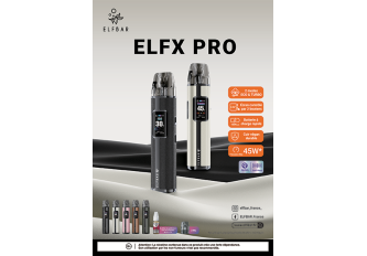 AFFICHE STICKER A5 ELFX PRO