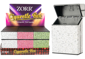 B.12 étuis à cigarette GLITTER 85mm ZORR