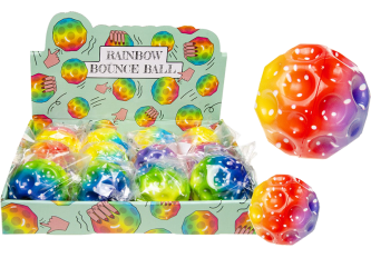 B.12 balles rebond RAINBOW