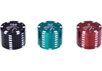 Boite tabac jeton poker 42mm 3parties