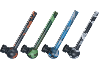 Blister military pipe à eau verre 12cm