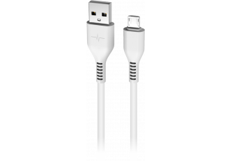 Câble DATA micro-USB 2m blanc