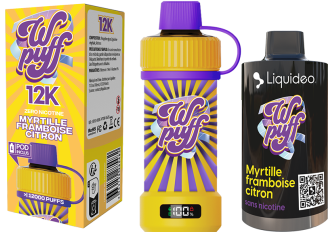 WPUFF Starter Kit 12000 Myrtille Framboise citron