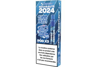 Lot 10 kits WPUFF 2.0 MYRTILLE FRAMBROYANTE 17mg