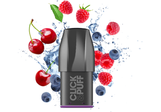 POD MYRTILLE FRAMBOISE CERISE 0mg