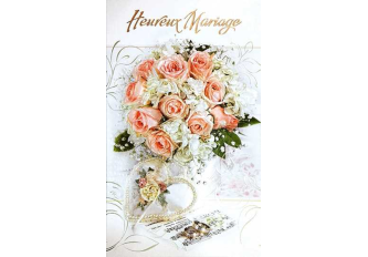 Carnet mariage bouquet fleur