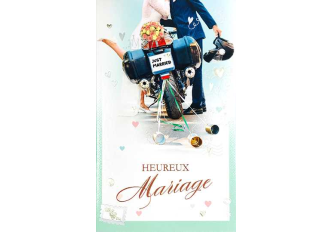 Carnet mariage JUST MARRIED MOTO