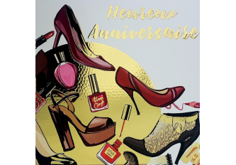 Carnet anniversaire MODE FEMME