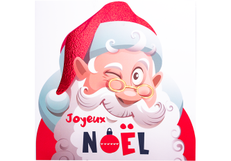 Carnet Père Noël 15x15