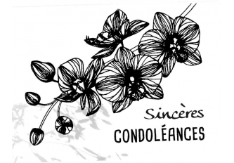Carnet  Condoléance MM Fleur