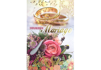 Carnet mariage ALLIANCE FLEUR