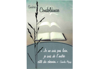 Carnet condoléance GM LIVRE+TEXTE