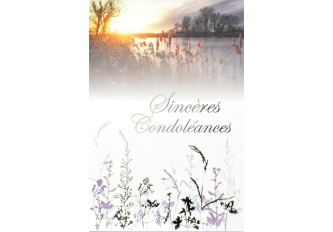 Carnet condoléance GM FLEURS LAC