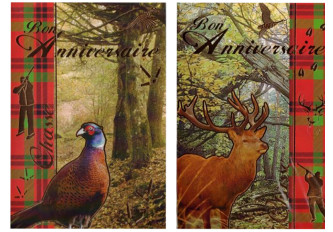 Carnet anniversaire CHASSEUR