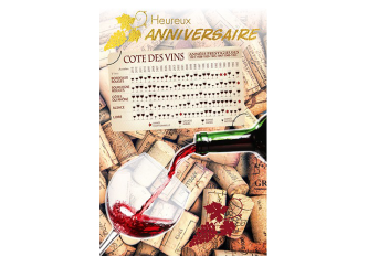 Carnet anniversaire COTE VINS