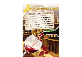 Carnet anniversaire COTE VINS