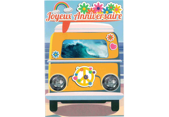 Carnet anniversaire VAN VAGUE