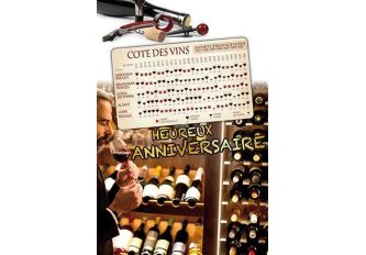 Carnet  anniversaire COTE VIN
