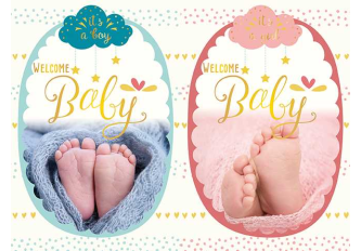 Carnet naissance BABY PIEDS