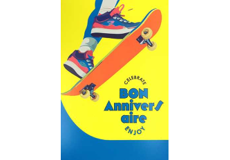 Carnet anniversaire SKATE