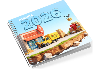 Agenda SPF 2026 20x20cm