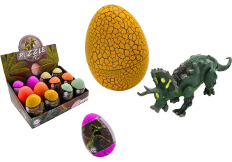 B.12 œufs de dinosaures à construire