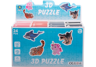 B.24 animal puzzles 3D 27/30 pièces