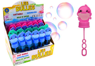 B.24 bâtons bulles savon 14cm dauphin
