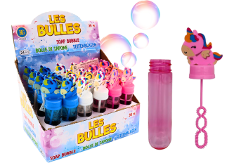 B.24 bâtons bulles savon 14cm licorne