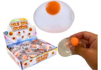 B.12 balles SPLATCH oeufs 6cm