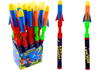 B.24 lances fusée 60cm 2 couleurs