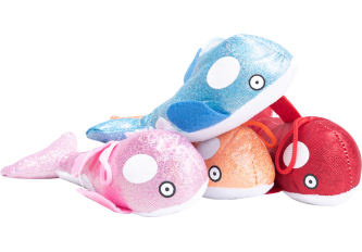 Colis 24 peluches baleine 16cm