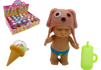 B.24 poupées bébés glace 12cm