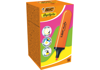 B.12 surligneur bic orange