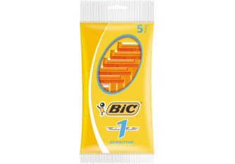 Pochette de 5 rasoirs 1 lame BIC