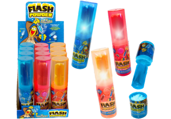 B.12 sucettes FLASH POWDER