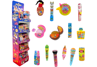Display BOX FUNNY CANDY SPRING 326+24