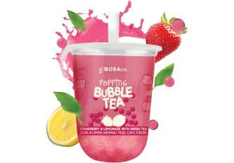 C.12 BUBBLE TEA Fraise citron