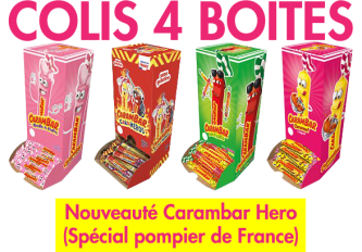 Colis 4x180 CARAMBAR mix