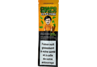 B.25 Blisters 2 feuilles Wraps Pêche Orange