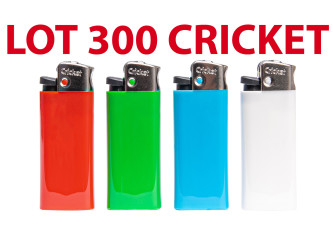 LOT DE 6 BARQUETTES DE 50 MINI CRICKET UNIS