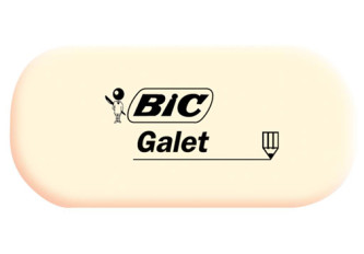 B.12 gommes BIC galet