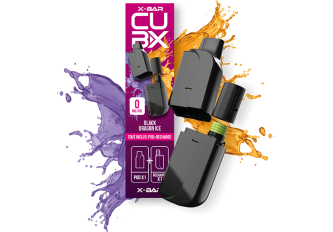 Lot 5 recharges CUB-X de 5 pods BLACK DRAGON 0mg