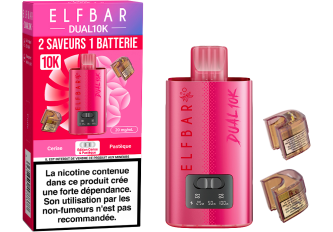 Lot 5 DUAL10K Pastèque / Cerise 20mg