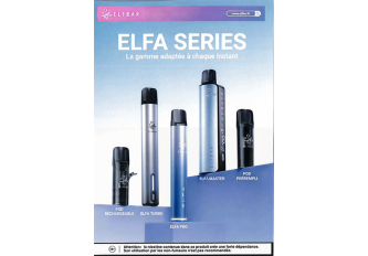 Autocollant A5 ELFA SERIES ELFBAR