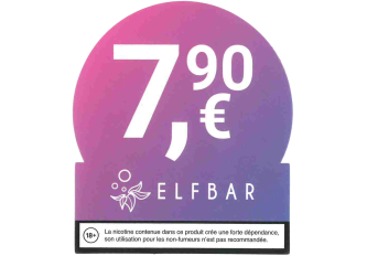 Stop rayon ELFBAR prix 11cm